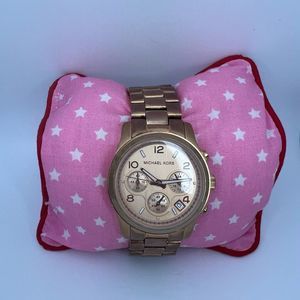 Michael Kors Oversized Rose Gold Tone Watch MK-5128‎